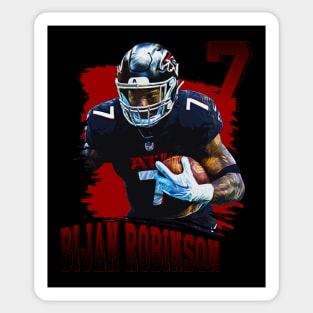 Bijan Robinson || 7 Sticker